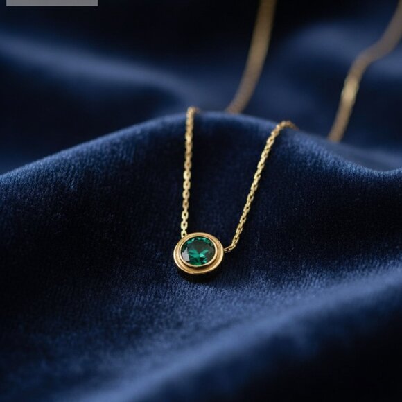 Alex and Ani Necklace - Energy Love Esmerald Gold – New with Tag - Picture 4 of 7